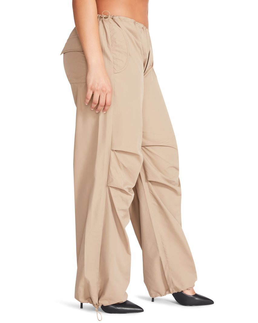 Khaki Steve Madden Pia Parachute Women's Pants | PH 1264UED